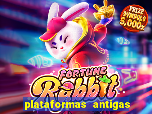 plataformas antigas de jogos